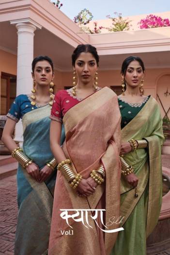 KYARA SILK VOL-1 BY KIRA SILK SAREE MANUFACTURER IN INDIA